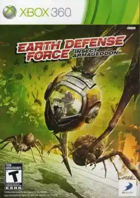 Earth Defense Force Insect Armageddon (USA) box cover front